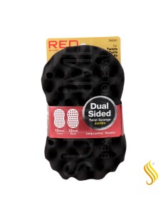 Red Kiss Twist Sponge Jumbo Double Side Esponja Para El Cabello